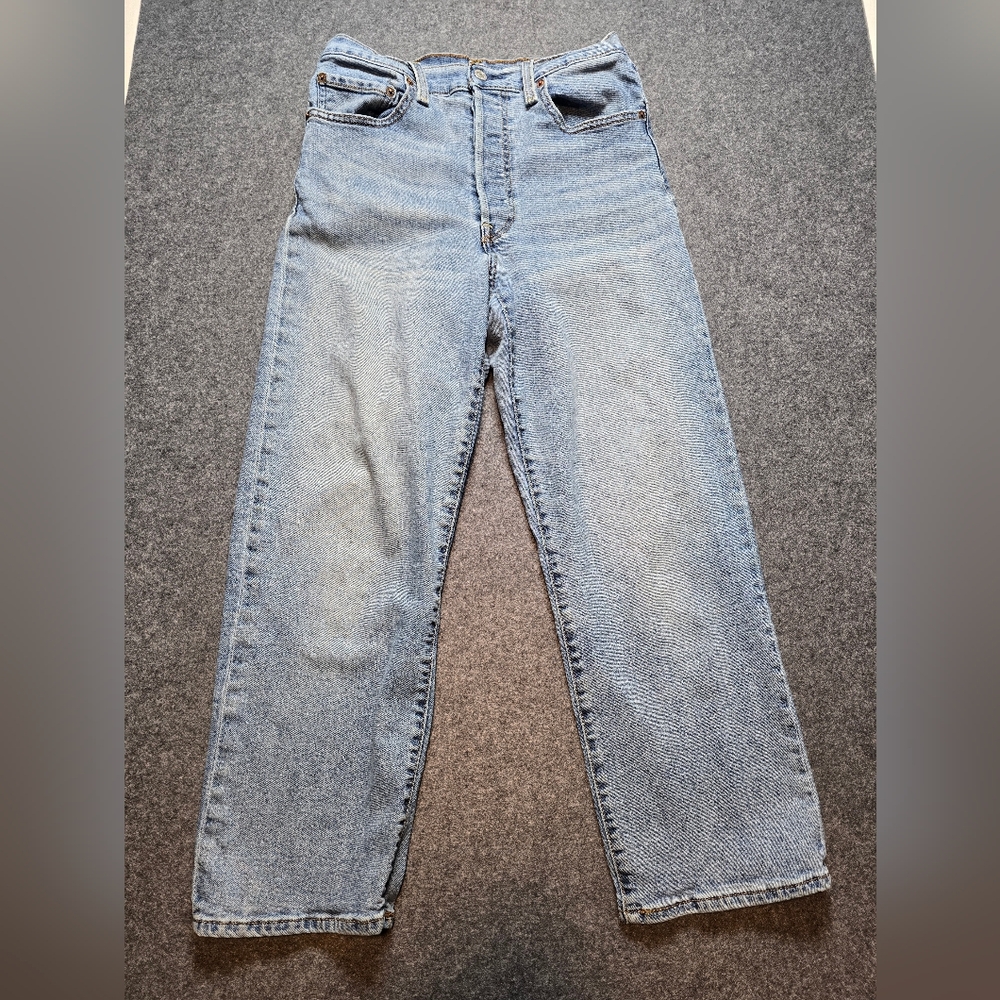Levi's Ribcage Straight Jeans Women Size 30